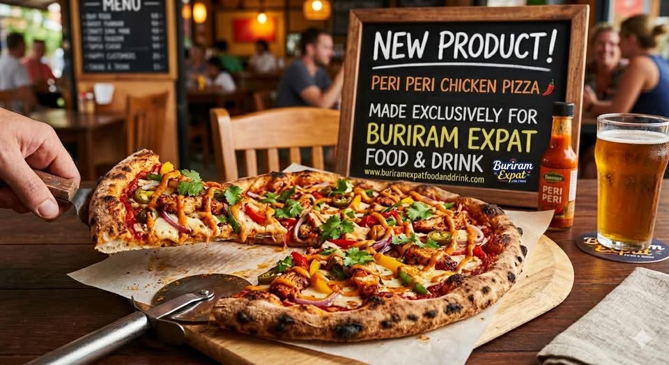 Peri Peri Chicken Pizza