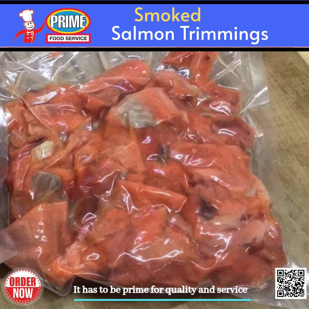 Smoked Salmon Trim (500 Grams)