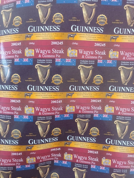 Wagyu Steak & Guinness Pie