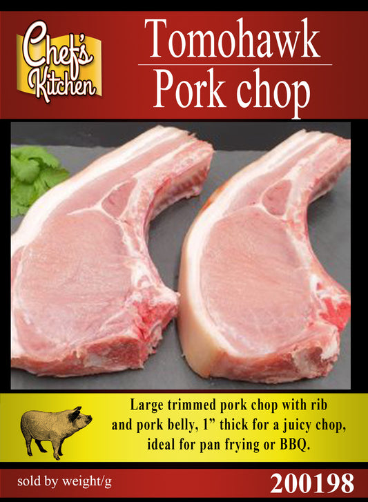 Tomahawk Pork Chop (approximately 400 Grams)