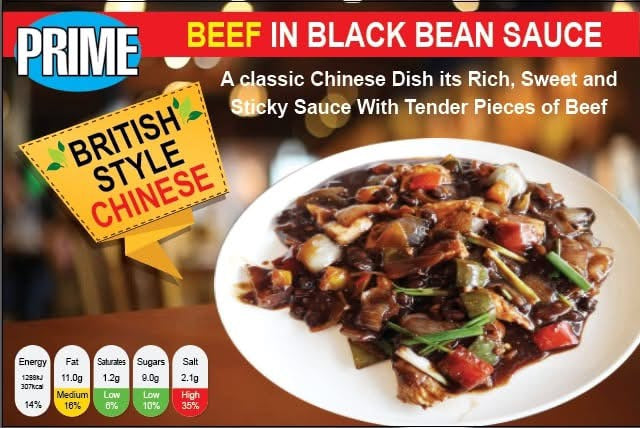 Beef in Black Bean Sauce