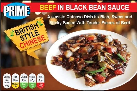 Beef in Black Bean Sauce