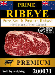 New Zealand Ribeye Steak (approximately 320 Grams)