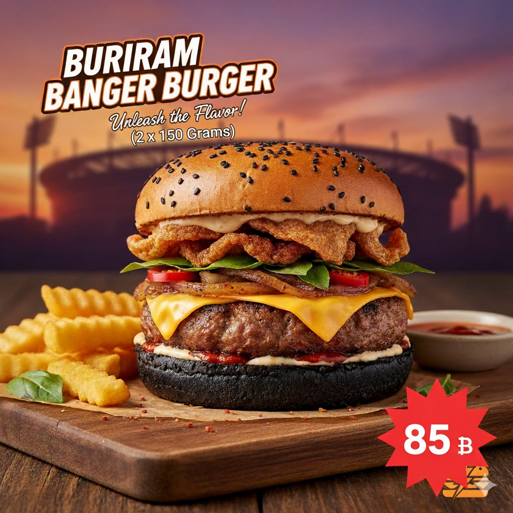 Buriram Banger Burger Patties (2 x 150 Grams)