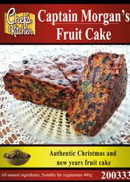 Captain Morgan Christmas Fruit Cake (400 Grams)