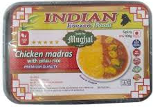 Mughal Chicken Madras & Pilau Rice (400 Grams)