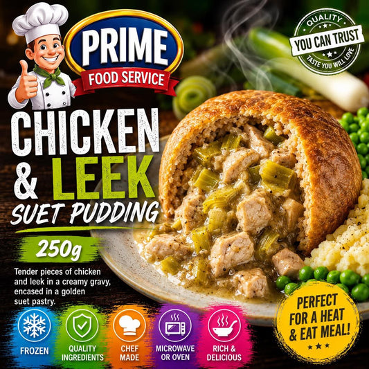 Chicken & Leek Pudding (250 Grams)