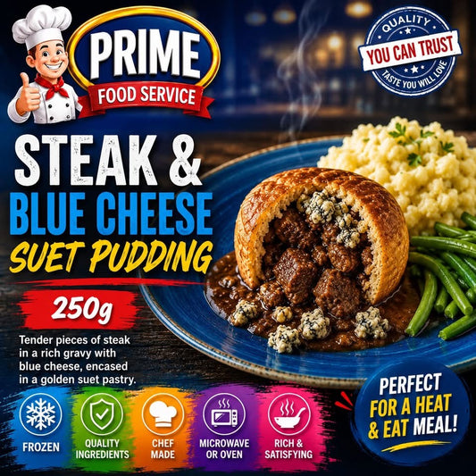 Steak & Blue Cheese Pudding (250 Grams)