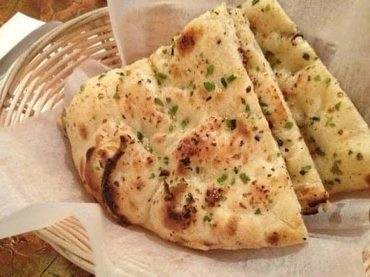 Mughal Garlic Naan Bread