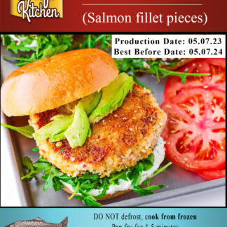 Salmon Fillet Burgers (2x125 Grams)