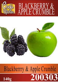 Blackberry & Apple Crumble