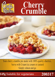 Cherry Crumble