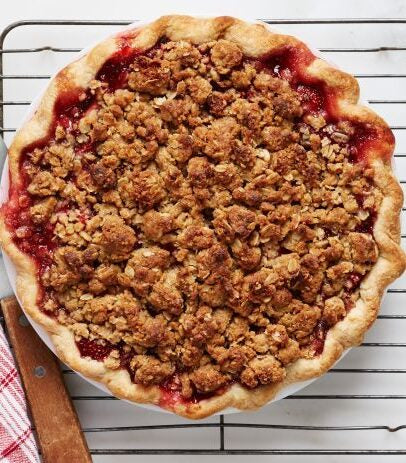 Strawberry Crumble