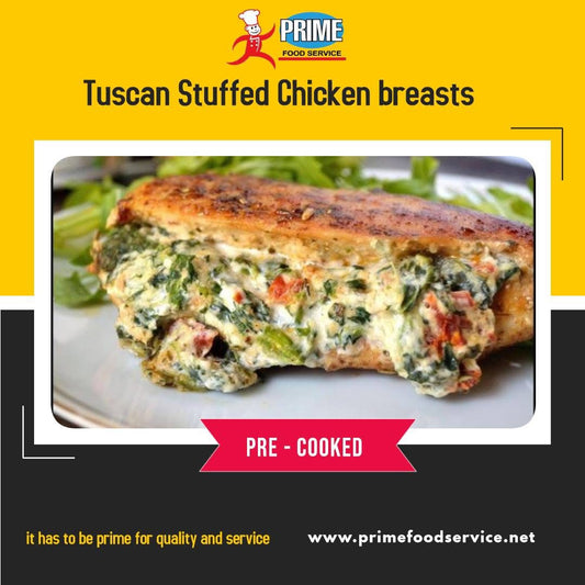 Pre-Cooked Tuscan Stuffed Chicken Breasts (2)