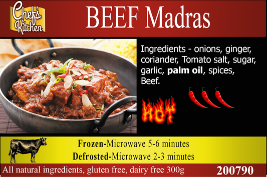 Beef Madras Curry (300 Grams)