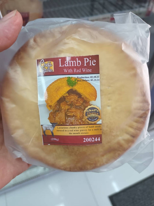 Lamb in Red Wine Pie