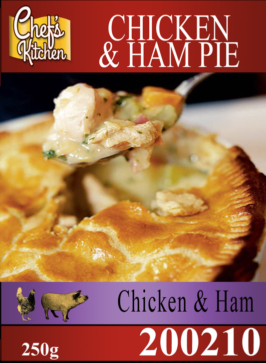 Chicken & Ham Pie