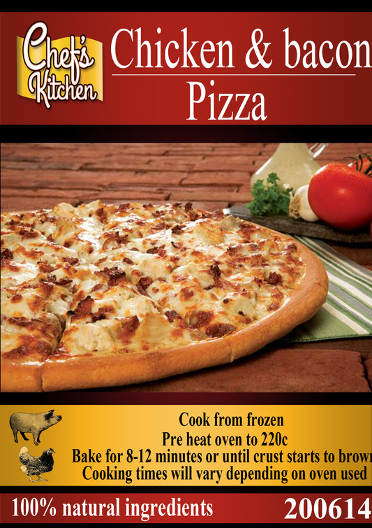 Chicken & Bacon Pizza