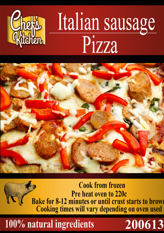 Italian Sausage Pizza