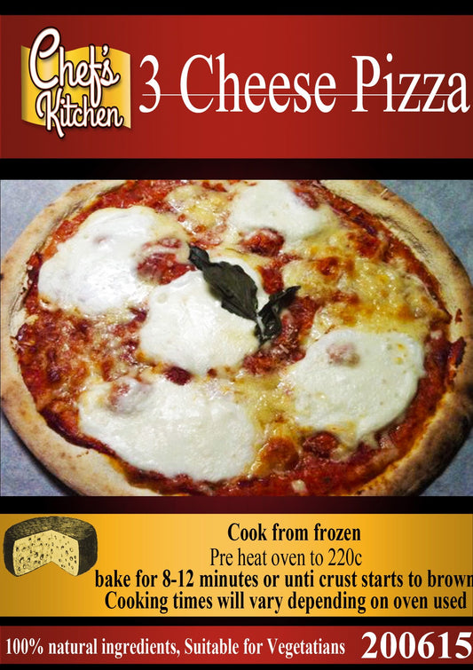 Three Cheese Pizza