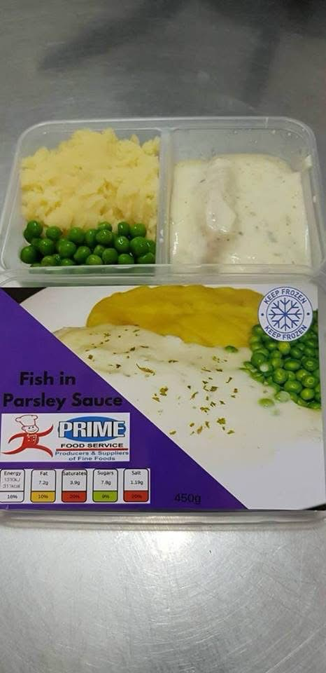 Prime Fish in Parsley Sauce (350 Grams)