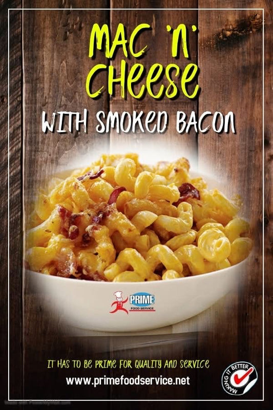Prime Macaroni Cheese & Smoked Bacon (350 Grams)