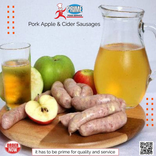 Prime Pork, Apple & Cider Gourmet Sausages (500 Grams)
