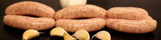 Prime Pork & Garlic Gourmet Sausages (500 Grams)