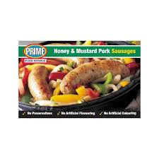 Prime Pork, Honey & Mustard Gourmet Sausages (500 Grams)