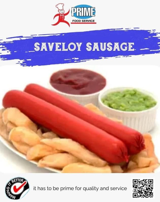 Prime Saveloy Sausages (500 Grams)