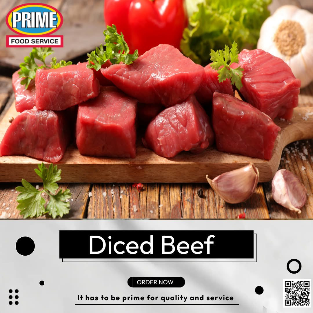 Diced Beef (500 Grams)