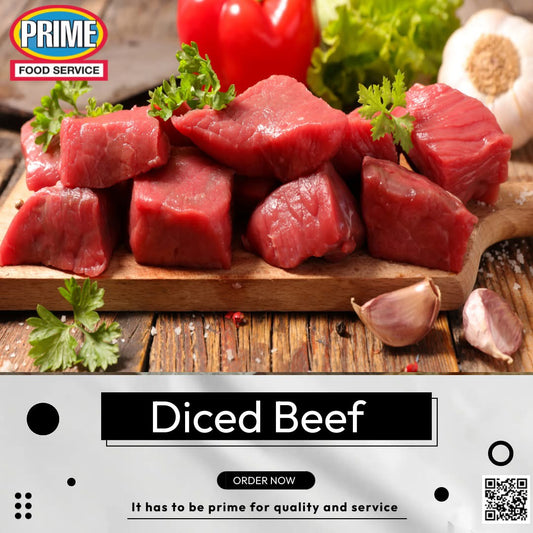 Diced Beef (500 Grams)