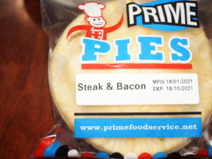 Prime Steak & Bacon Pie