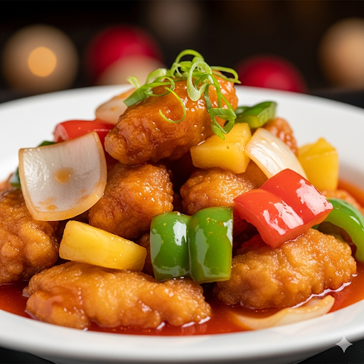 Sweet and Sour Chicken (Hong Kong) (375 Grams)
