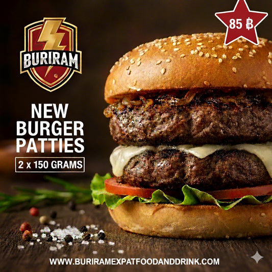 Buriram Burger Patties (2 x 150 Gram)