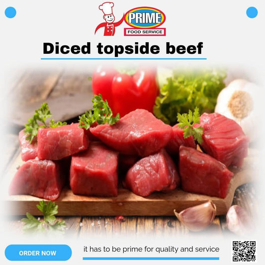 Diced Topside Beef (500 Grams)