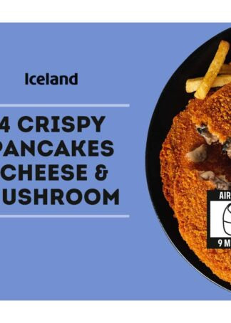 Iceland Cheese & Mushroom Crispy Pancakes (4)