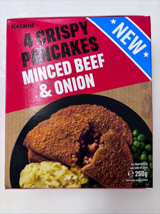 Iceland Minced Beef & Onion Crispy Pancakes (4)